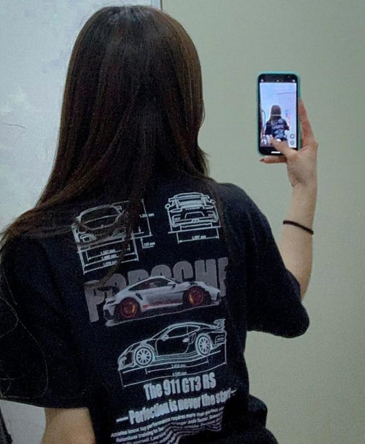 The Science Behind the Oversized Porsche Tee