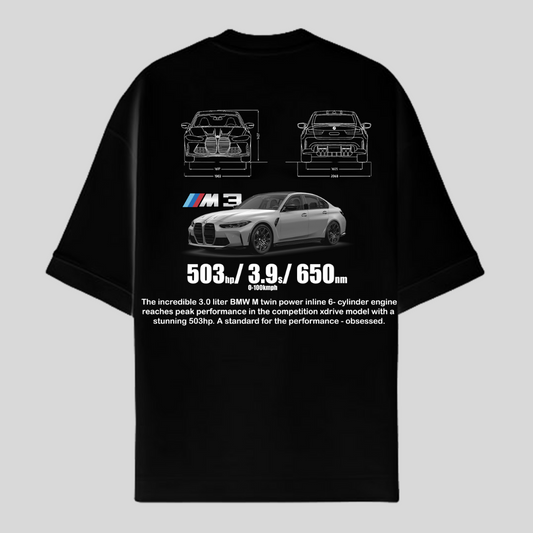 BMW M3 OVERSIZE - BLACK